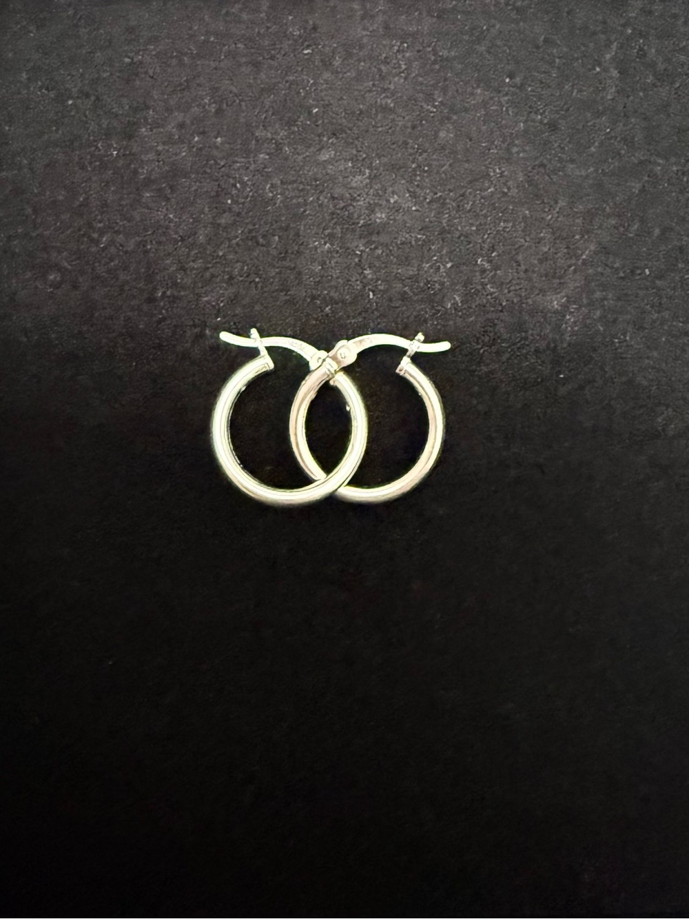 Classic Small 925 Sterling Silver Hoop Earrings